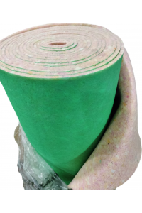 Underlay Foam Floor Carpet Padding 1370w x 11m - 10mm Thick Flooring green 15SQM