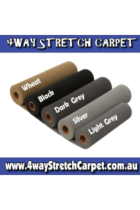 4way Stretch Carpet - 5 Colours - Cars Caravans - Per Lineal Metre **See Description for Freight**