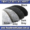 4way Stretch Carpet - All 4 Colours SAMPLE Pack Samples