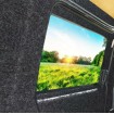 4way Stretch Carpet - DARK GREY - Cars Caravans - Per Lineal Metre *See Description for Freight** 