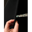 Marine Carpet - Velour Black - Boats Cars Caravans - Per Lineal Metre **See Description for Freight**